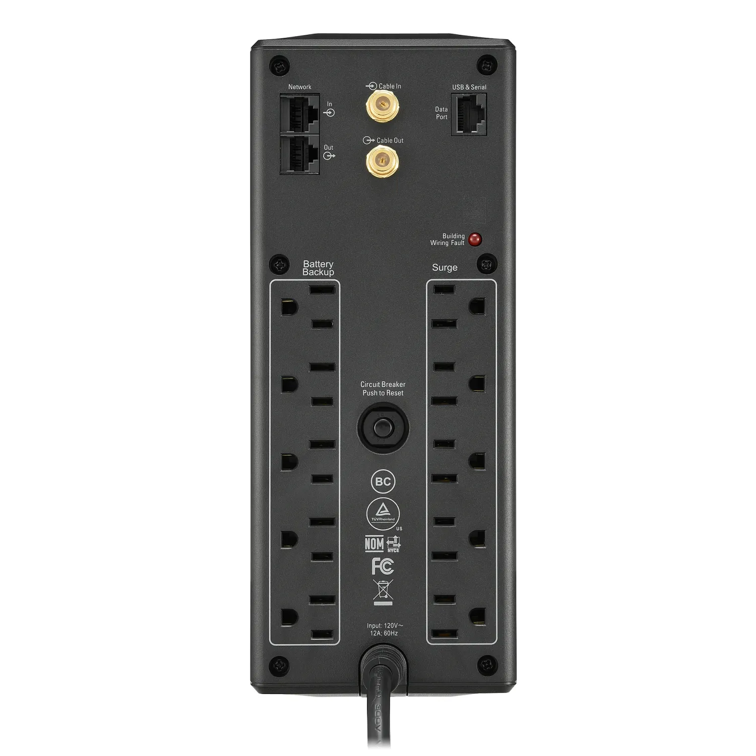 APC UPS 1500VA Battery Backup