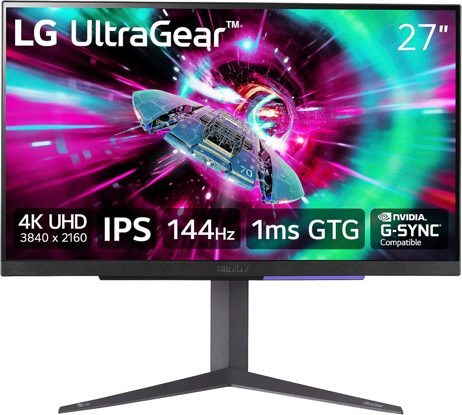 LG 27" UltraGear 4K Gaming Monitor